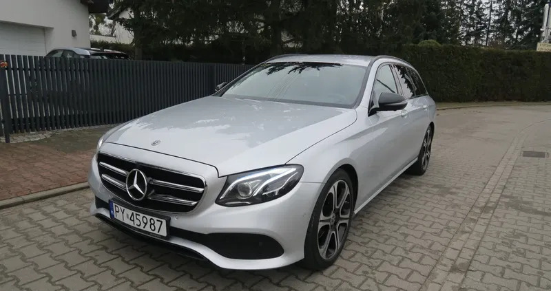 mercedes benz klasa e Mercedes-Benz Klasa E cena 107900 przebieg: 139000, rok produkcji 2018 z Poddębice